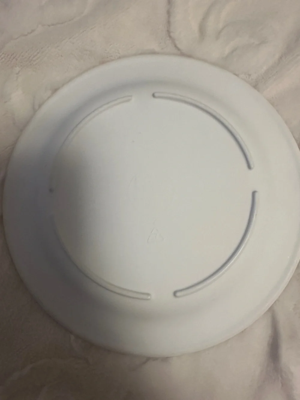 Vintage 1995 Polly Pocket - Roller Skater Design Melamine Dinner Plate Plastic